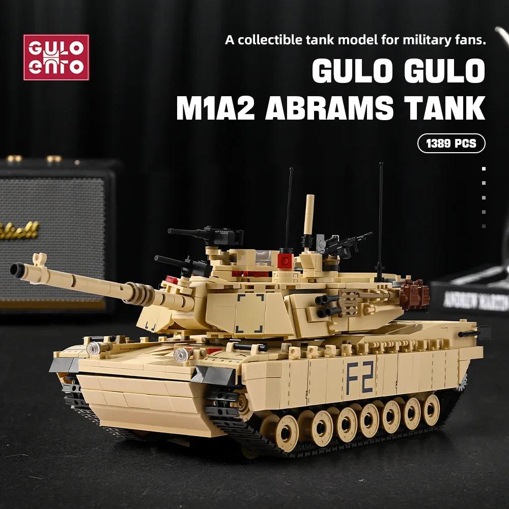 GULOGULO M1A2 Abrams  Ʋ ũ,   , ̱   ,  峭, ο DIY 